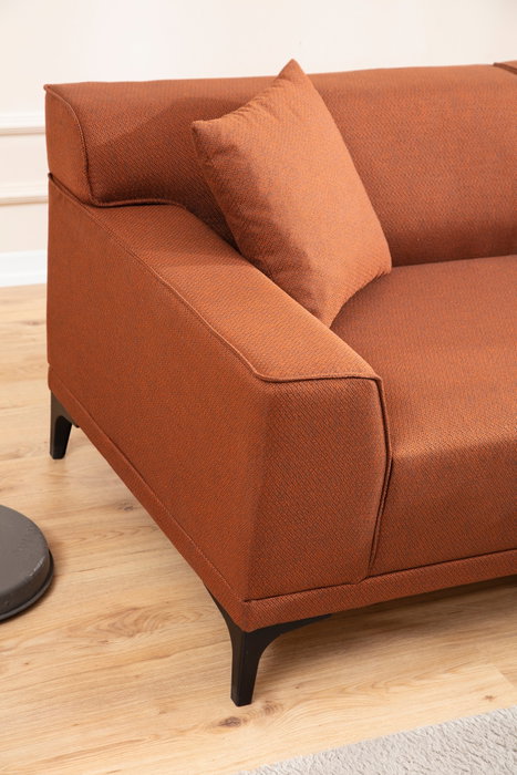 Atelier Del Sofa Petra R Corner Sofá Esquinero Naranja